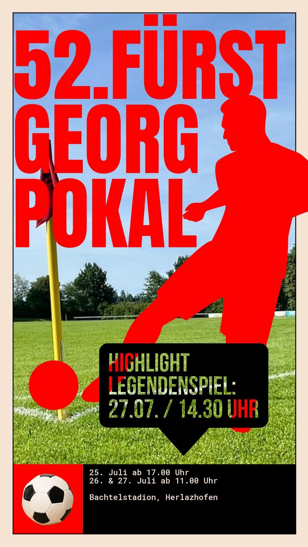 SVH ist Ausrichter des 52. Fürst-Georg-Pokalturniers